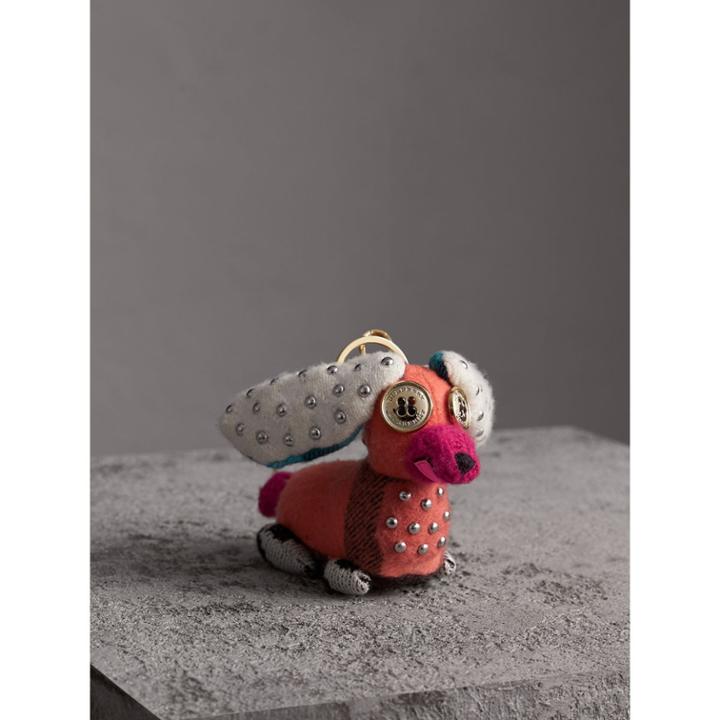 Burberry Burberry Gareth The Spaniel Knitted Charm
