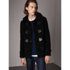 Burberry Burberry The Plymouth Duffle Coat, Size: 36, Black