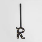 Burberry Burberry 'r' Studded Leather Alphabet Charm, Yellow