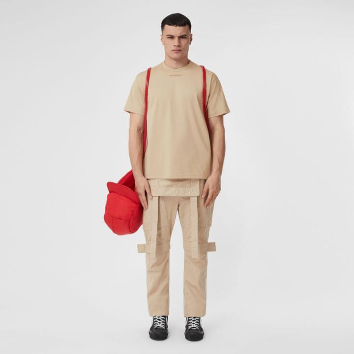 Burberry Burberry Monster Graphic Cotton Oversized T-shirt, Size: Xxxl