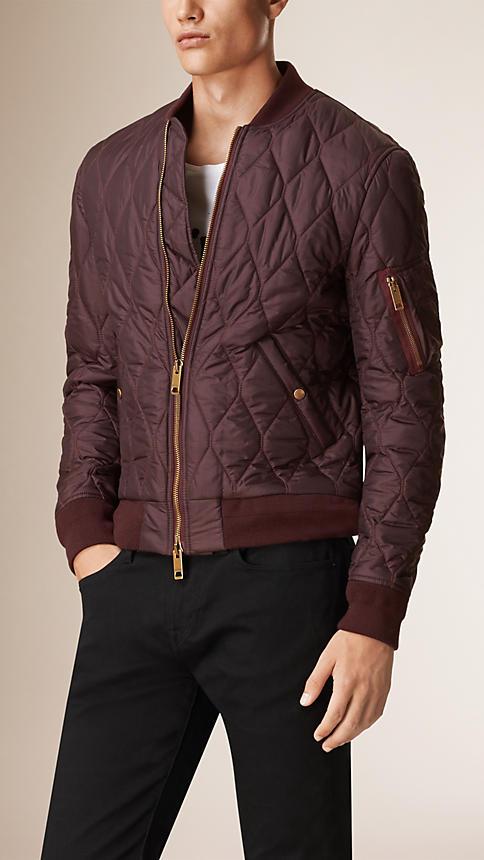 Burberry Lightweight Quilted Bomber Jacket