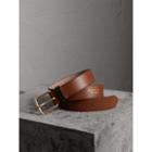Burberry Burberry Two-tone Trench Leather Belt, Size: 90, Brown