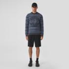 Burberry Burberry Logo Graphic Fair Isle Cashmere Wool Sweater