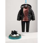 Burberry Burberry Shower-resistant Hooded Puffer Jacket, Size: 3y, Black