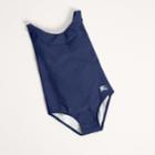 Burberry Burberry Frill Neck Swimsuit, Size: 10y, Blue
