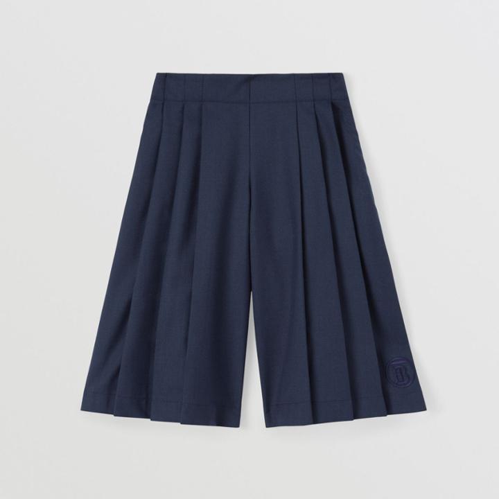 Burberry Burberry Childrens Monogram Motif Wool Culottes, Size: 10y