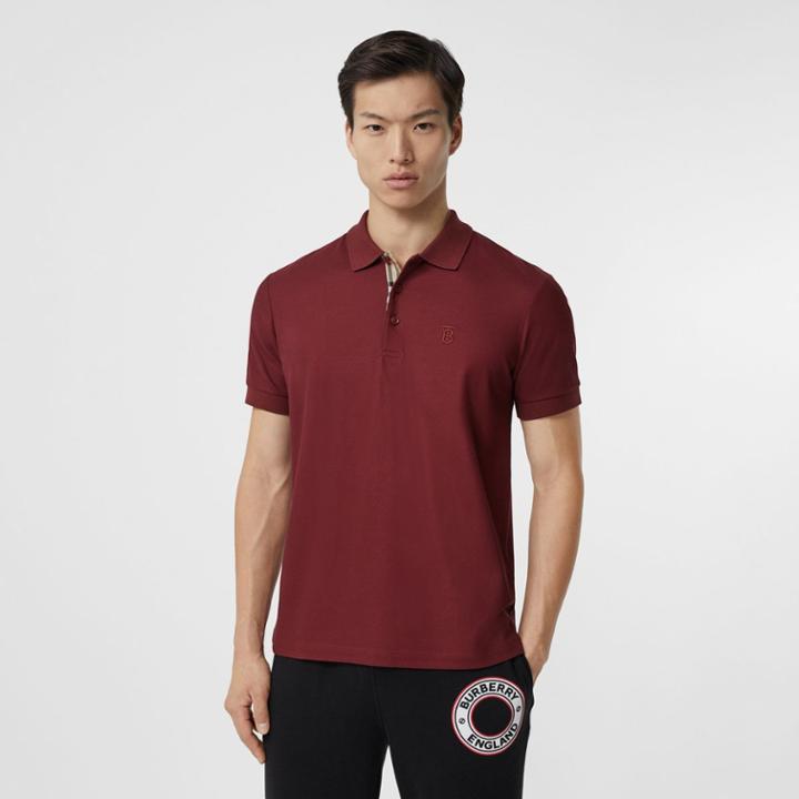 Burberry Burberry Monogram Motif Cotton Piqu Polo Shirt, Size: Xs