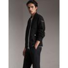 Burberry Burberry Shape-memory Taffeta Bomber Jacket, Size: 40, Black