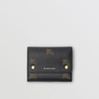 Burberry Burberry Small Ekd Leather Wallet, Black