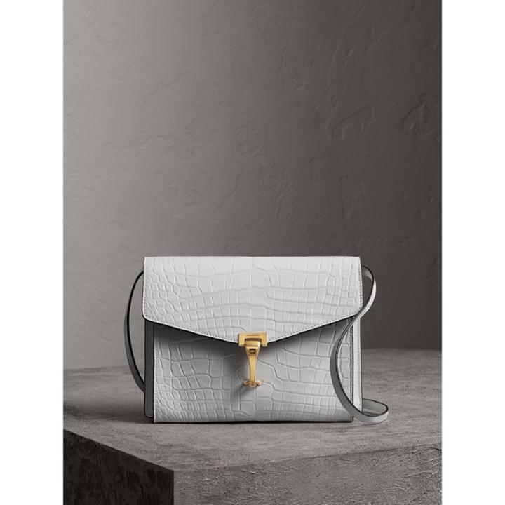 Burberry Burberry Small Alligator Crossbody Bag
