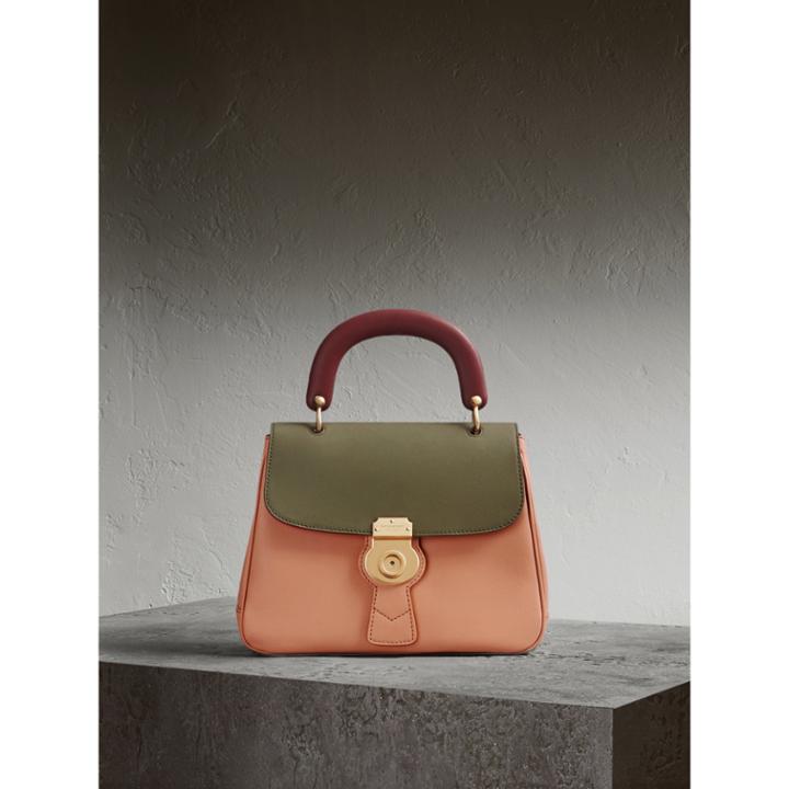 Burberry Burberry The Medium Dk88 Top Handle Bag, Orange