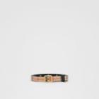 Burberry Burberry Childrens D-ring Detail Vintage Check E-canvas Belt, Size: 60, Black