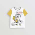 Burberry Burberry Childrens Cartoon Print Cotton T-shirt, Size: 10y, White
