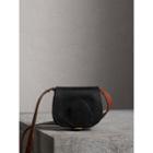 Burberry Burberry The Satchel In Lizard, Black