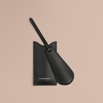 Burberry Burberry Leather Shoe Horn, Black