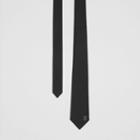 Burberry Burberry Classic Cut Monogram Motif Silk Tie, Black