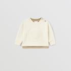Burberry Burberry Childrens Thomas Bear Motif Two-tone Cotton Sweatshirt, Size: 12m