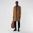 Burberry Burberry Wool Cashmere Tailored Coat, Size: 38, Brown