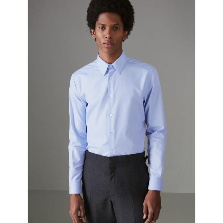 Burberry Burberry Modern Fit Cotton Shirt, Size: 17.5