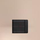 Burberry Burberry Horseferry Check Id Wallet, Black