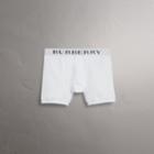 Burberry Burberry Stretch Cotton Boxer Shorts, Size: Xxl, White