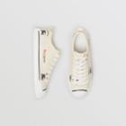 Burberry Burberry Archive Logo Cotton Sneakers, Size: 37.5, White