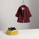 Burberry Burberry Wool Cashmere Blend Twill Tailored Coat, Size: 3y