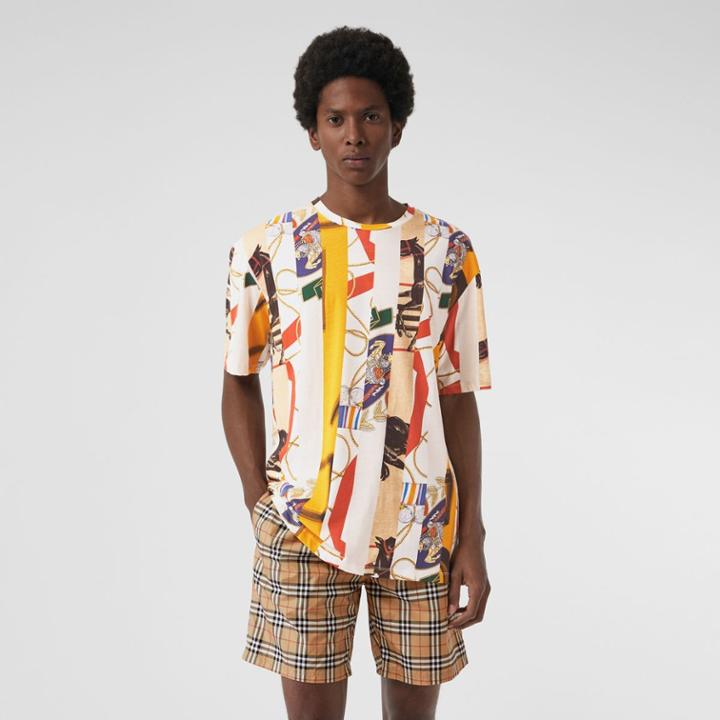 Burberry Burberry Check Drawcord Swim Shorts, Brown