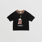 Burberry Burberry Childrens Cake Print Cotton T-shirt, Size: 12y, Black