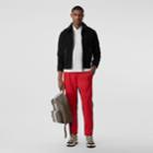 Burberry Burberry Detachable Knit Collar Wool Cashmere Bomber Jacket, Size: 38, Black