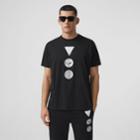 Burberry Burberry Badge Print Cotton Oversized T-shirt, Size: L