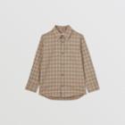 Burberry Burberry Childrens Check Stretch Cotton Shirt, Size: 14y