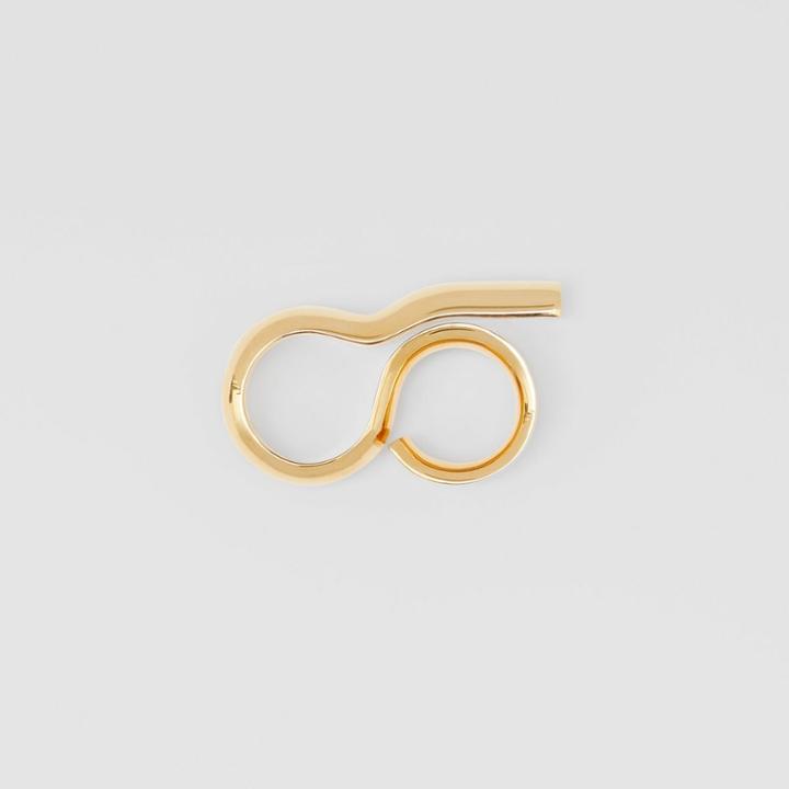 Burberry Burberry Gold-plated Keyhole Double Ring