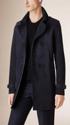 Burberry Prorsum Unlined Suede Trench Coat
