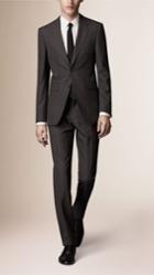 Burberry Burberry Modern Fit Wool Suit, Size: 48l, Grey
