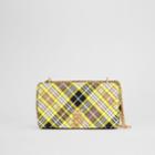 Burberry Burberry Small Tartan Cotton Lola Bag