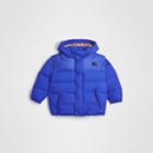 Burberry Burberry Childrens Detachable Hood Down-filled Puffer Jacket, Size: 14y, Blue