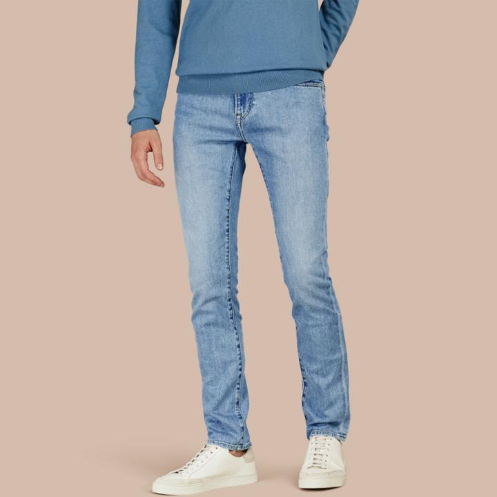 Burberry Burberry Slim Fit Comfort Stretch Japanese Denim Jeans, Size: 42r, Blue