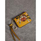 Burberry Burberry Creature Motif Leather Id Card Case Charm