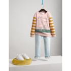Burberry Burberry London Icons Print Cotton Long-sleeved T-shirt, Size: 4y, Pink