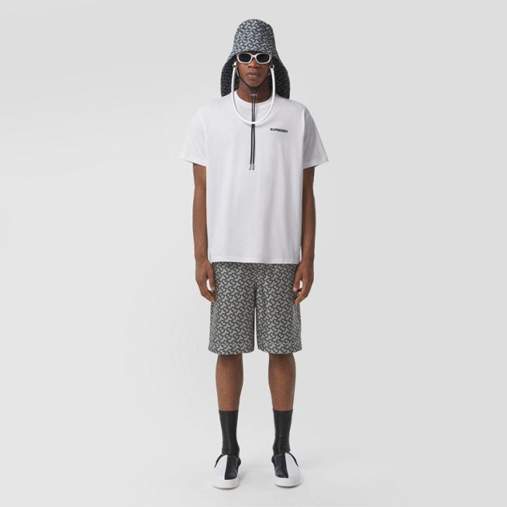 Burberry Burberry Monogram Motif Cotton Oversized T-shirt