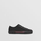 Burberry Burberry Logo Detail Cotton Sneakers, Size: 39