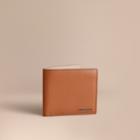 Burberry Burberry London Leather Folding Wallet, Brown