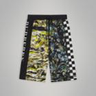 Burberry Burberry Childrens Graphic Print Cotton Drawcord Shorts, Size: 14y, Multicolour