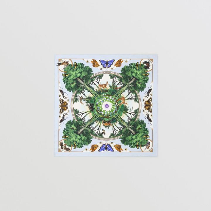 Burberry Burberry The Queen's Platinum Jubilee Silk Square Scarf