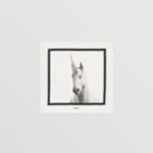 Burberry Burberry Unicorn Print Silk Square Scarf, White
