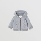 Burberry Burberry Childrens Diamond Quilted Cotton Hooded Jacket, Size: 12m, Blue
