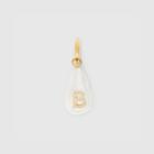 Burberry Burberry 'b' Crystal And Resin Pearl Letter Charm - Online Exclusive