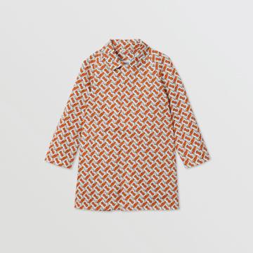 Burberry Burberry Childrens Monogram Print Cotton Car Coat, Size: 10y, Red