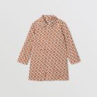 Burberry Burberry Childrens Monogram Print Cotton Car Coat, Size: 10y, Red